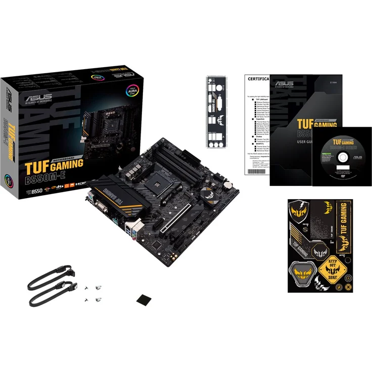 ASUS TUF GAMING B550M-E - micro ATX, AMD B550, Sockel AM4, Dual-channel DDR4-SDRAM (90MB17U0-M0EAY0) – Bild 2