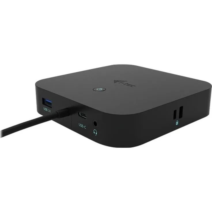 I-TEC USB-C Dual Display MST Docking Station 2x DP 1x GLAN 3x USB 3.1 2x USB 2.0 1x USB-C-Datei 1x Audio-Mic Jack 1x 100W USB-C PD