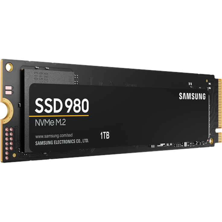 Samsung 980 MZ-V8V1T0BW - Solid-State-Disk - verschlüsselt - 1 TB - intern - M.2 2280 - PCI Express 3.0 x4 (NVMe) - 256-Bit-AES - TCG Opal Encryption (MZ-V8V1T0BW) – Bild 4