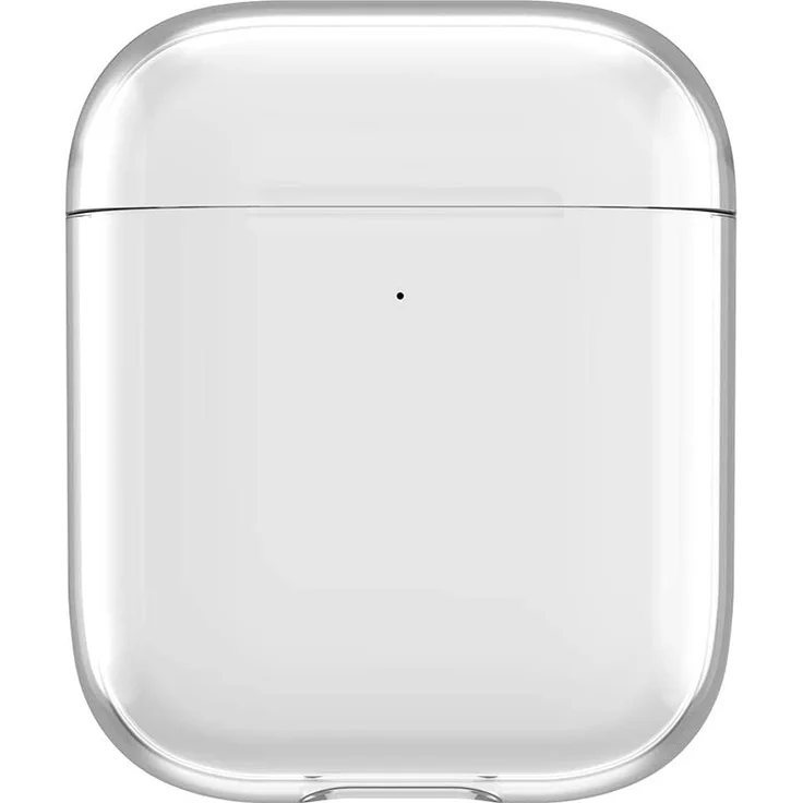Incase Design Case Schutzhülle kompatibel mit Apple AirPods 1 (2016) & 2 (2019) - transparent [Unterstützt Wireless kabelloses Laden I Polycarbonat-Material] - INOM100644-CLR – Bild 1