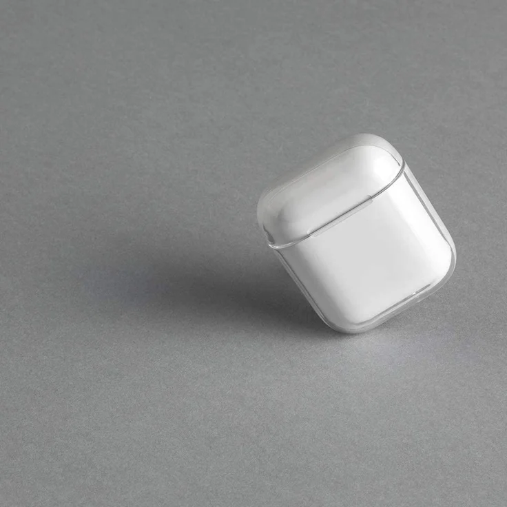 Incase Design Case Schutzhülle kompatibel mit Apple AirPods 1 (2016) & 2 (2019) - transparent [Unterstützt Wireless kabelloses Laden I Polycarbonat-Material] - INOM100644-CLR – Bild 8