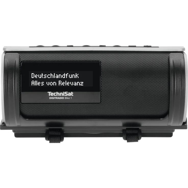 TechniSat DIGITRADIO Bike 1 Tragbares Radio mit Bluetooth, OLED-Display, spritzwassergeschützt, schwarz, silber – Bild 8