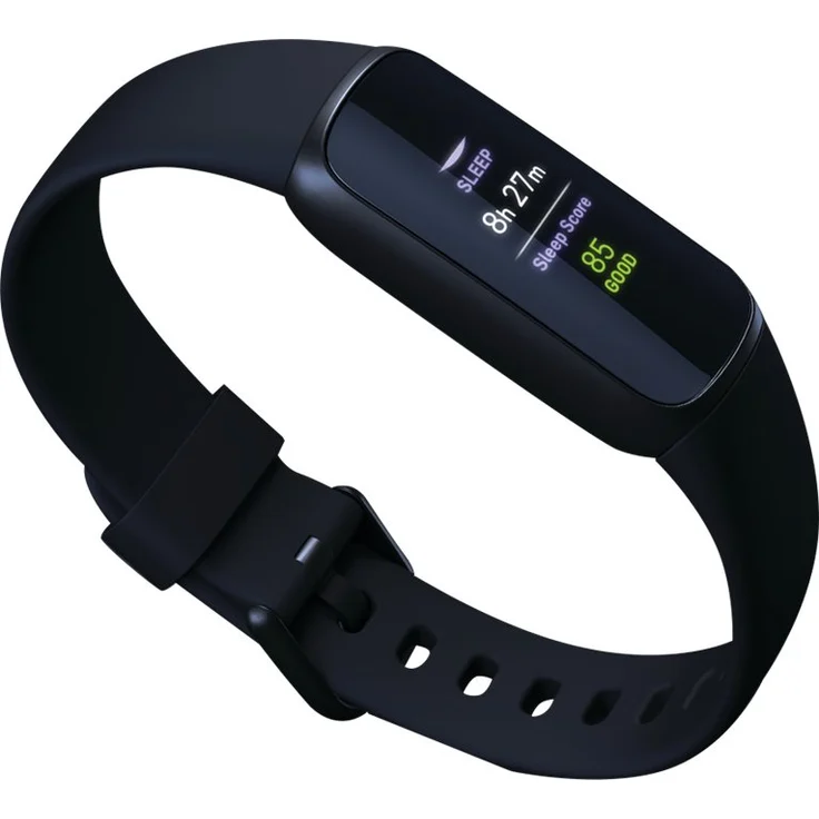 Fitbit Luxe Fitness-Tracker GPS, Damen, Einheitsgröße, Edelstahlgehäuse, Silikonarmband, Schwarz/Graphit – Bild 15