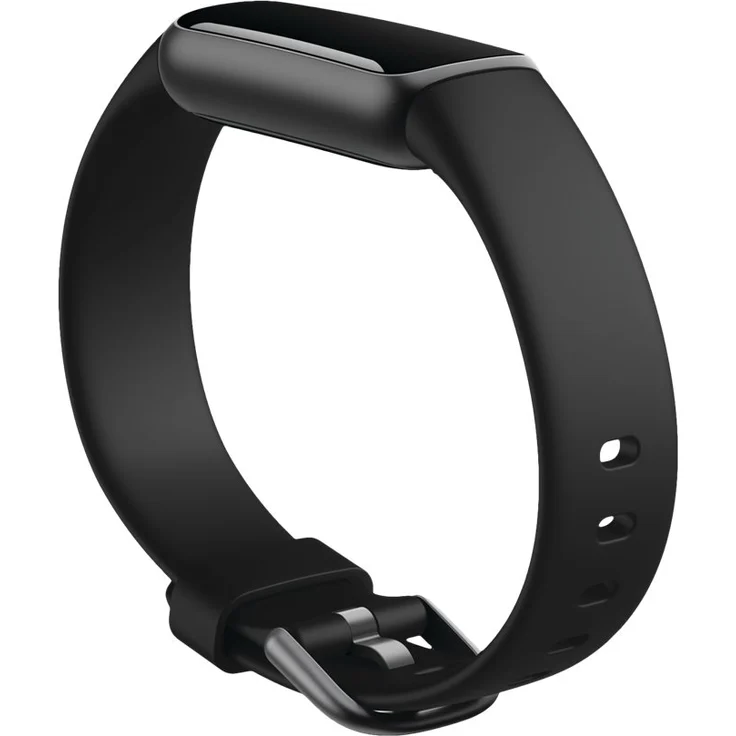Fitbit Luxe Fitness-Tracker GPS, Damen, Einheitsgröße, Edelstahlgehäuse, Silikonarmband, Schwarz/Graphit – Bild 18