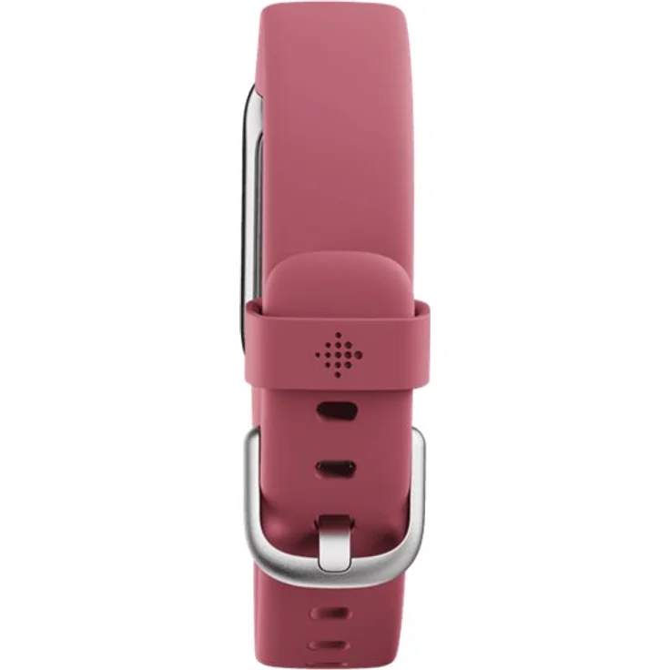 Fitbit Luxe Fitness-Tracker GPS, Damen, Einheitsgröße, Edelstahlgehäuse, Silikonarmband, Orchidee/Platin – Bild 13
