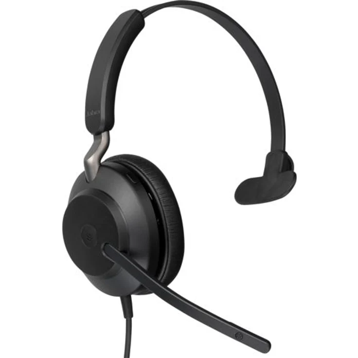 Jabra Evolve2 40 Headset, USB-A, Microsoft Teams, schwarz – Bild 2