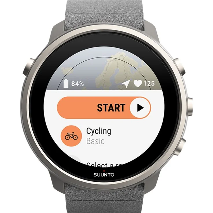 Suunto 7 Titanium Smartwatch Unisex, Einheitsgröße, Stone Gray – Bild 4