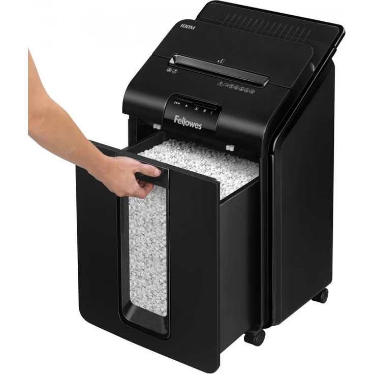 Fellowes Aktenvernichter AutoMax 100M schwarz - Preisvergleich – Bild 2
