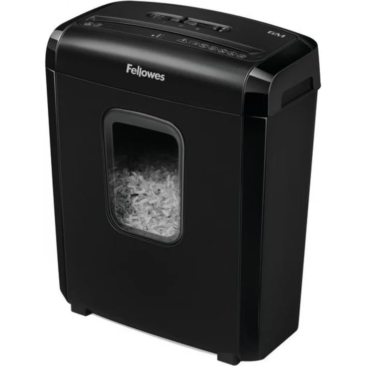 Fellowes Aktenvernichter 6M schwarz – Bild 2