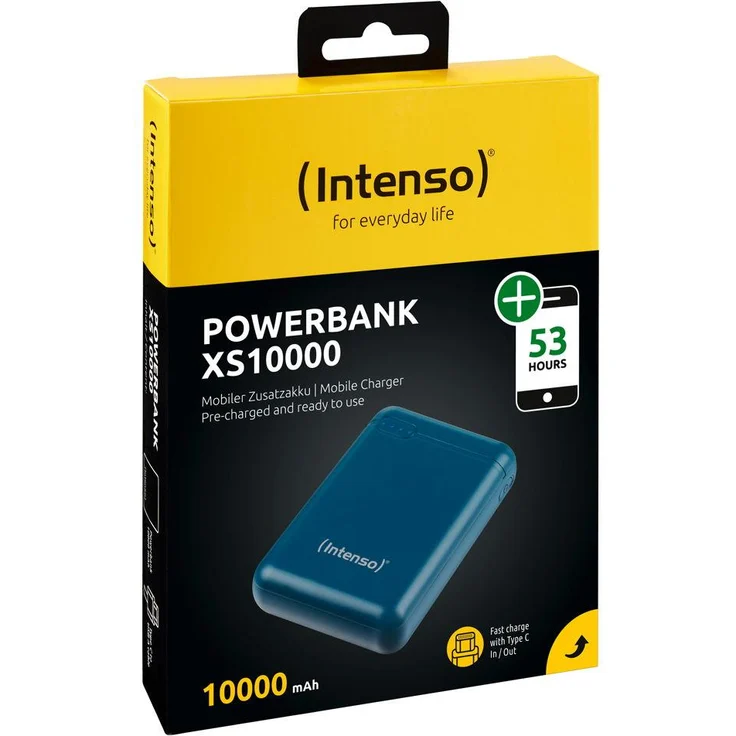 Intenso mobiles Ladegerät XS10000, Powerbank, 10000 mAh, petrol – Bild 3