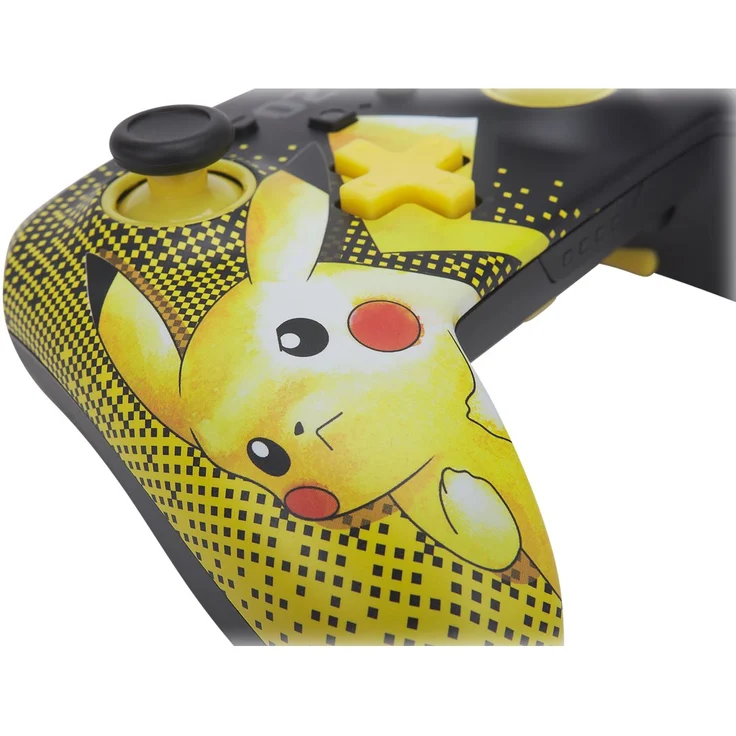 PowerA Enhanced Wireless Controller Pikachu Schwarz, Gelb (1521476-01) (Switch) – Bild 6