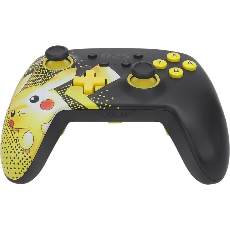 PowerA Enhanced Wireless Controller Pikachu Schwarz, Gelb (1521476-01) (Switch) – Bild 8