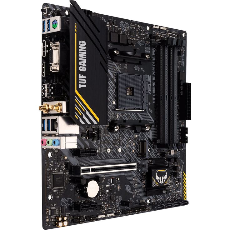 ASUS TUF GAMING A520M-PLUS WIFI - micro ATX, AMD A520, Sockel AM4, Dual-channel DDR4-SDRAM (90MB17F0-M0EAY0) – Bild 7