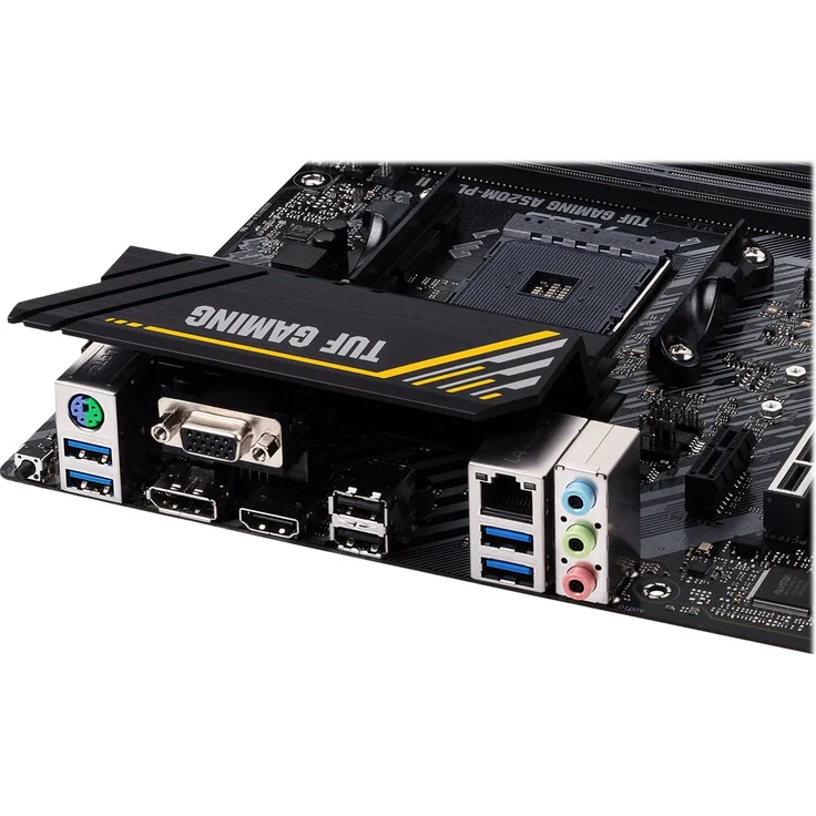 ASUS TUF GAMING A520M-PLUS II - micro ATX, AMD A520, Sockel AM4, Dual-channel DDR4-SDRAM (90MB17G0-M0EAY0) – Bild 3