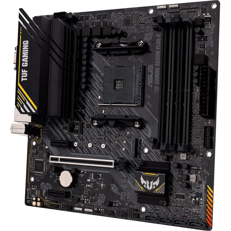 ASUS TUF GAMING A520M-PLUS II - micro ATX, AMD A520, Sockel AM4, Dual-channel DDR4-SDRAM (90MB17G0-M0EAY0) – Bild 8
