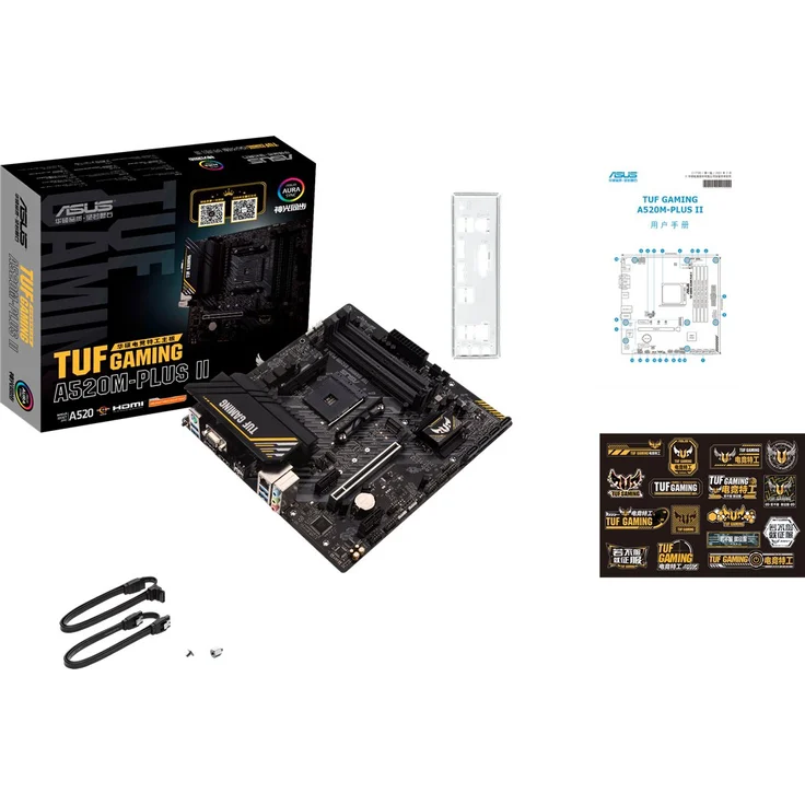 ASUS TUF GAMING A520M-PLUS II - micro ATX, AMD A520, Sockel AM4, Dual-channel DDR4-SDRAM (90MB17G0-M0EAY0) – Bild 7