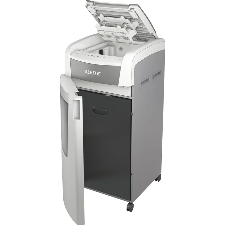 LEITZ Aktenvernichter AutoFeed P-5 weiß LEITZ 8018-00-00 Mikroschnitt – Bild 7