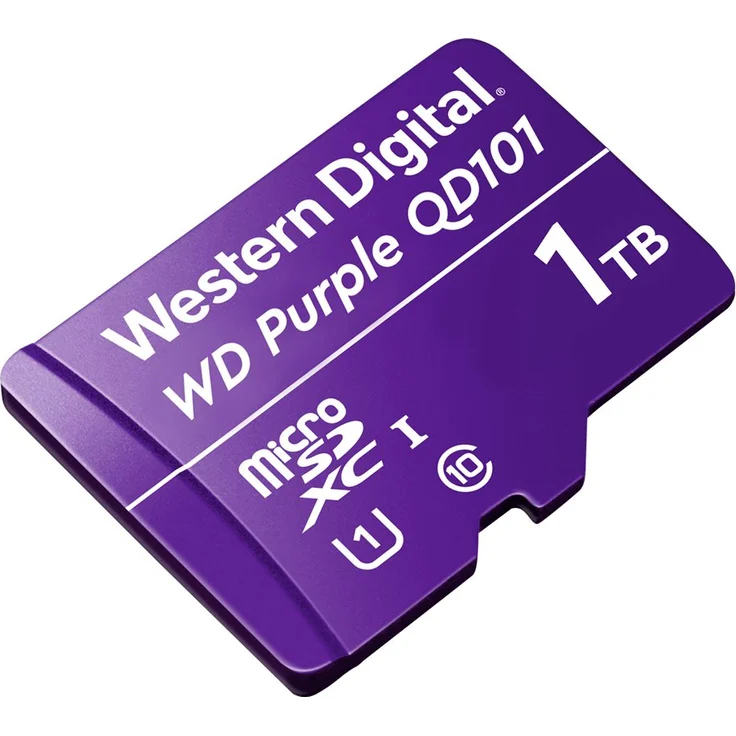 Western Digital WDD100T1P0C QD101 Purple Micro SDXC Class 10 UHS-I U1 – Bild 2