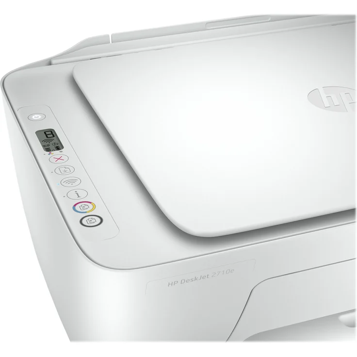 HP DeskJet 2710e Multifunktionsdrucker, Farbe, Druckgeschwindigkeit: 7 s/w, 5 Farbe, Auflösung: 1200 x 1200, WLAN, Mobile Print, AirPrint – Bild 5