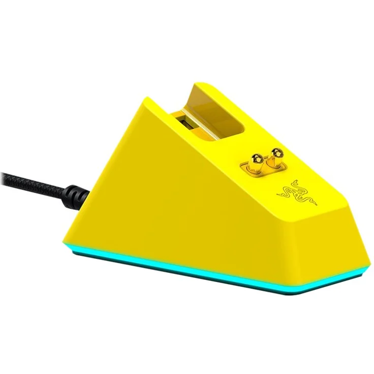 Razer Viper Ultimate mit Ladestation, Cyberpunk 2077 Edition, USB (RZ01-03050500-R3M1)  – Bild 2