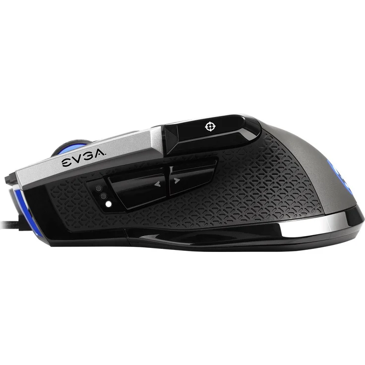 EVGA X17 Gaming Maus schwarz, USB (903-W1-17BK-K3/903-W1-17BK-KR) – Bild 2