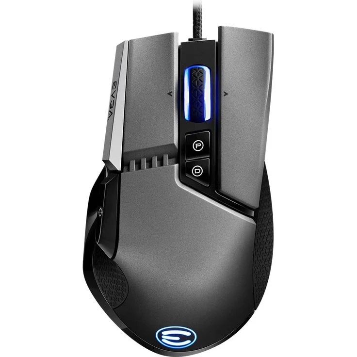 EVGA X17 Gaming Maus schwarz, USB (903-W1-17BK-K3/903-W1-17BK-KR) – Bild 5