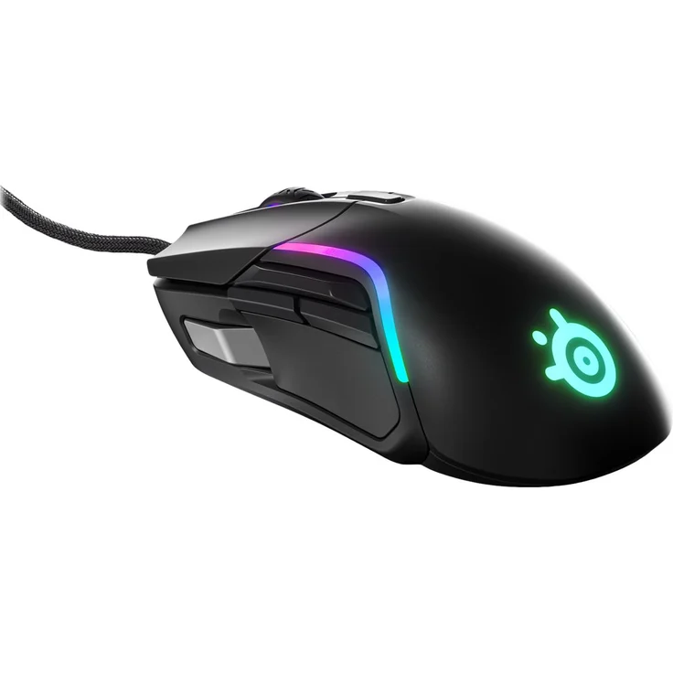SteelSeries Rival 5 Gaming-Maus, schwarz – Bild 2
