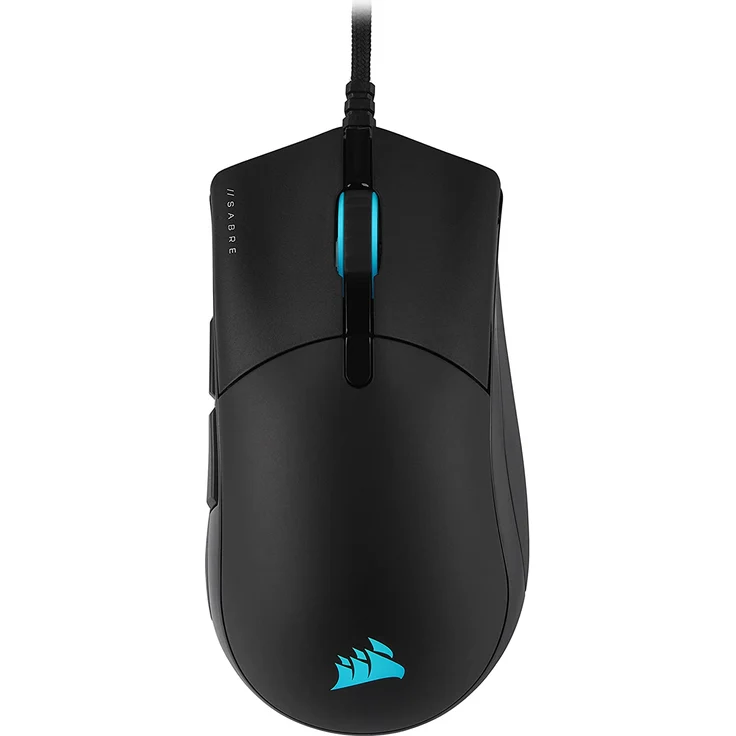 Corsair Sabre RGB PRO Champion Series, schwarz – Bild 2