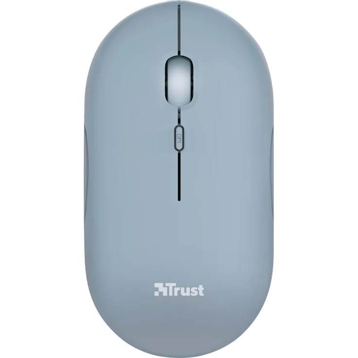 Trust Puck Funkmaus Blau (17620328103) – Bild 1