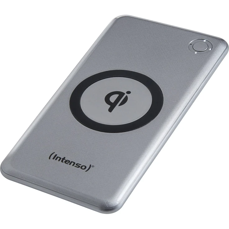 Intenso Powerbank WPD10000, externes Ladegerät mit Wireless Charging, Power Delivery und Quick Charge, 10000 mAh, geeignet für Qi-fähige Smartphones/Tablet PCs, silber – Bild 4