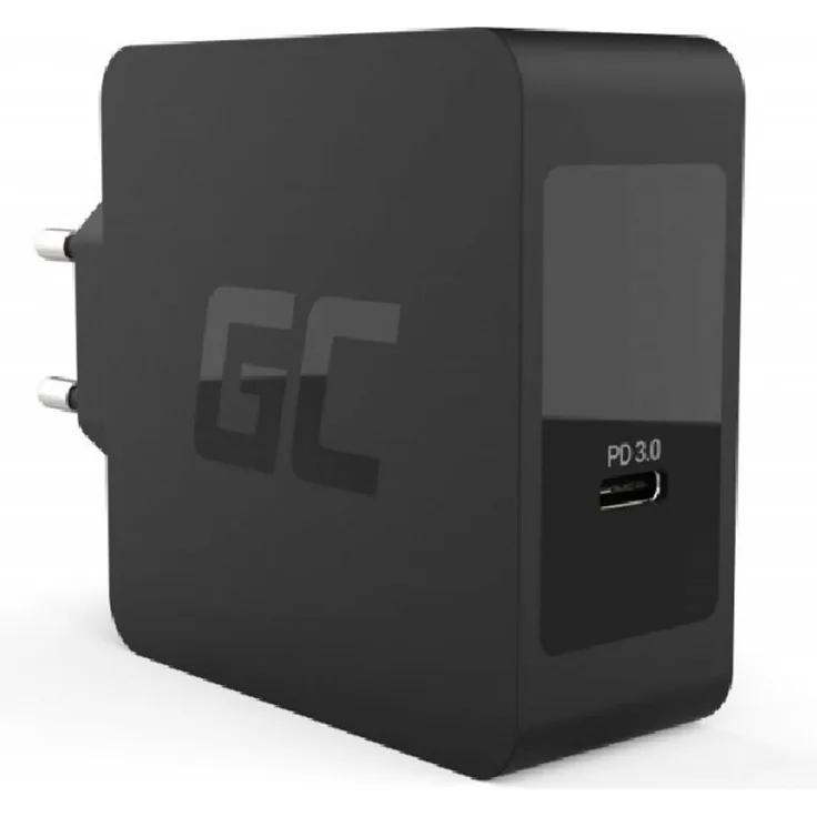Green Cell Ladegerät Charger USB-C Power Delivery 60W Black