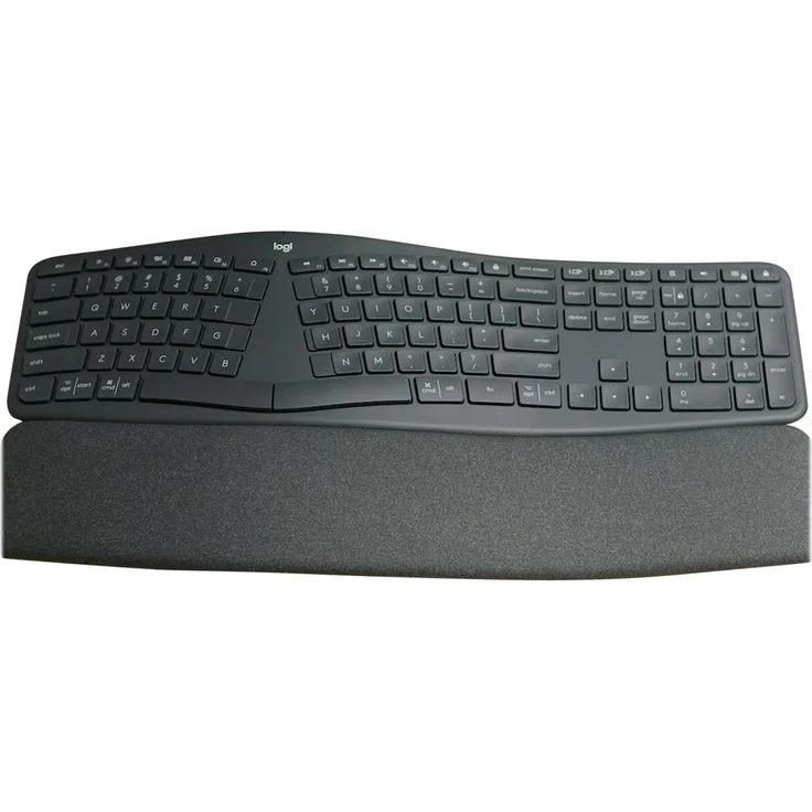 Logitech ERGO K860 - Tastatur - kabellos - 2.4 GHz, Bluetooth 5.0 - QWERTY - GB - Graphite (920-010107) – Bild 4