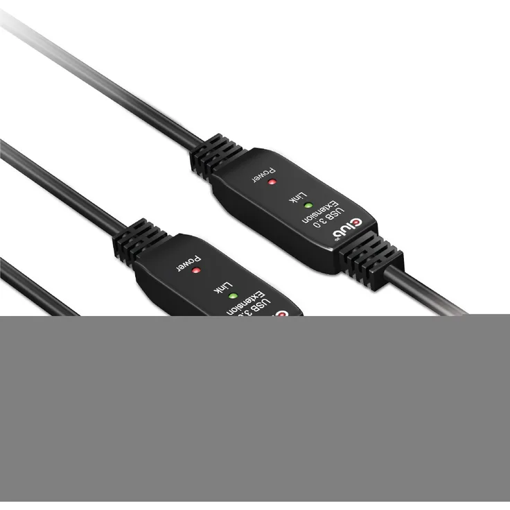 Club3D CAC-1406 USB Verlängerungskabel aktiv 15m USB 3.2 Gen 1, Stecker - Buchse