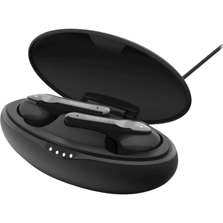 Belkin SOUNDFORM Move, True Wireless In-Ear Kopfhörer, mit Bluetooth, Mikrofon, spritzwassergeschützt (IPX5), schwarz – Bild 7