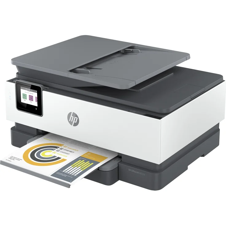 HP Officejet PRO 8022 E (4-in-1) Multifunktionsdrucker - (Tintenstrahl) Farbe, Druckgeschwindigkeit: 20 s/w, 10 Farbe, Auflösung: 1200 x 1200, WLAN a/, AirPrint, Wi-Fi Direct, Cloud Print (229W7B) – Bild 8