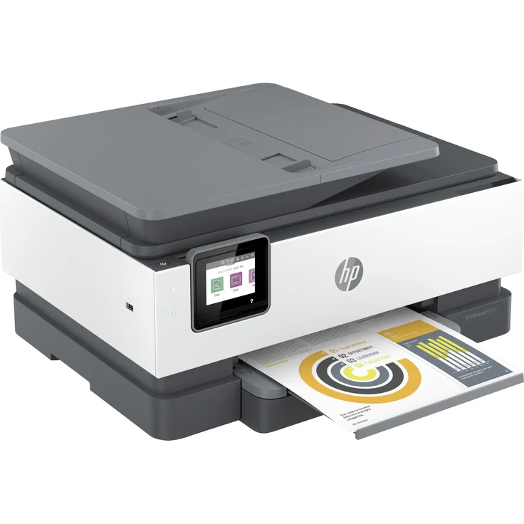 HP Officejet PRO 8022 E (4-in-1) Multifunktionsdrucker - (Tintenstrahl) Farbe, Druckgeschwindigkeit: 20 s/w, 10 Farbe, Auflösung: 1200 x 1200, WLAN a/, AirPrint, Wi-Fi Direct, Cloud Print (229W7B) – Bild 9