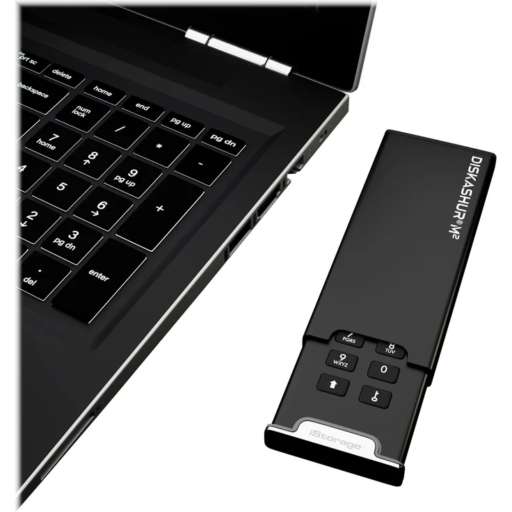 iStorage diskAshur M.2 2TB, USB-A 3.0 (IS-DAM2-256-2000) – Bild 5