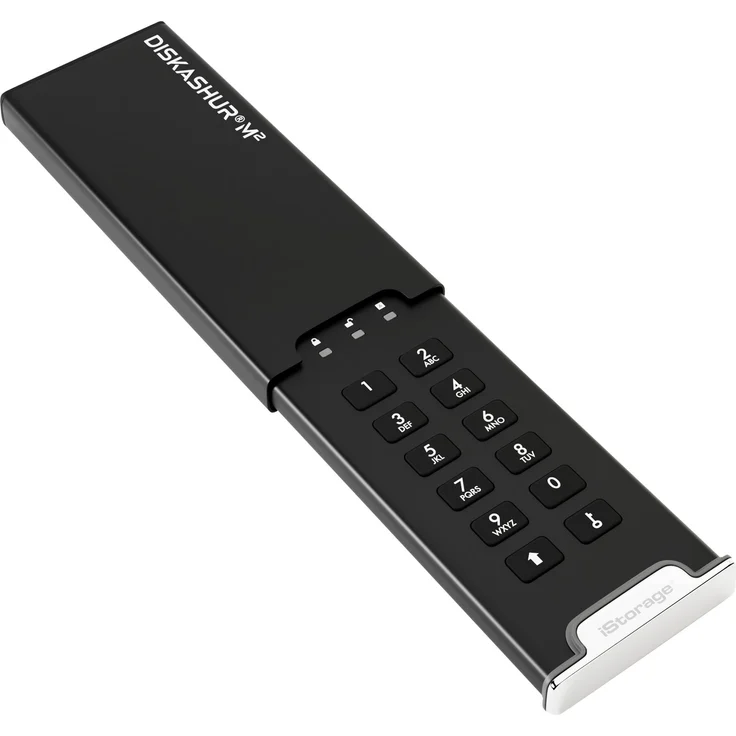 iStorage diskAshur M.2 2TB, USB-A 3.0 (IS-DAM2-256-2000) – Bild 3