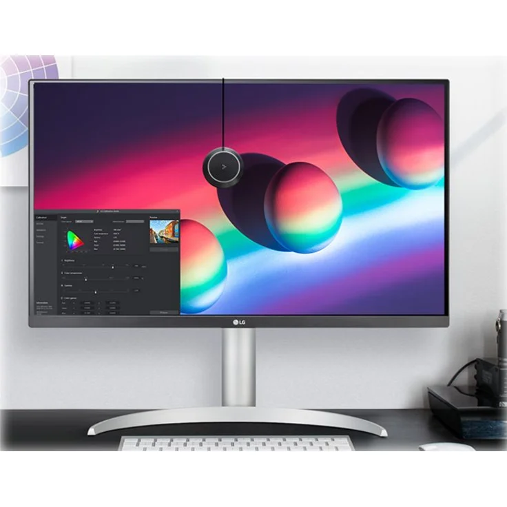 LG 27UP850-W - 27 Zoll, 4K Ultra HD (3840 x 2160), IPS-Panel, 60Hz, 5ms, 400cd/m² (27UP850-W) – Bild 6
