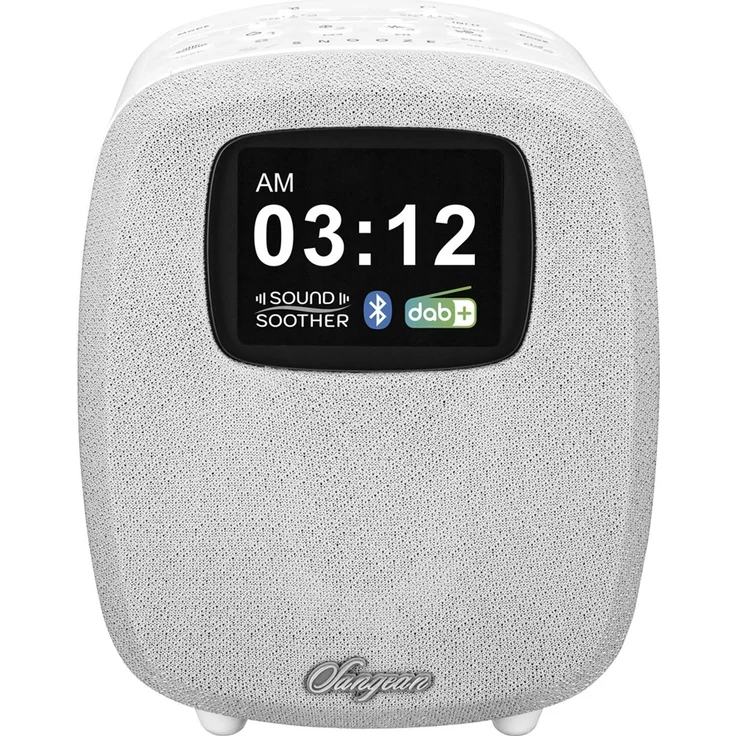 Sangean DCR-83 Tischradio DAB+, UKW (A500460), Radiowecker, weiß – Bild 3