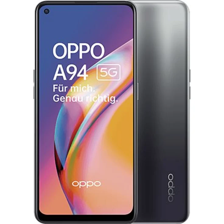 Oppo A94 5G Smartphone 16,26cm (6,42 Zoll) AMOLED-Display, 128GB interner Speicher, 8GB RAM, Dual-SIM, Android 11, Fluid Black – Bild 10