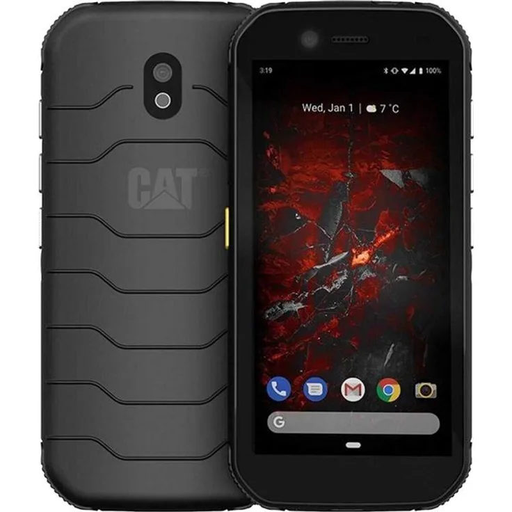 CAT Cat S42 H+ Smartphone 13,97cm (5,51 Zoll) IPS-Display, 32GB interner Speicher, 3GB RAM, Dual-SIM, Android 10, Schwarz