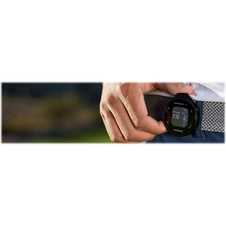 Garmin Approach G12 Golf-Uhr, smartes GPS-Gerät, Unisex, 46mm, Schwarz – Bild 10