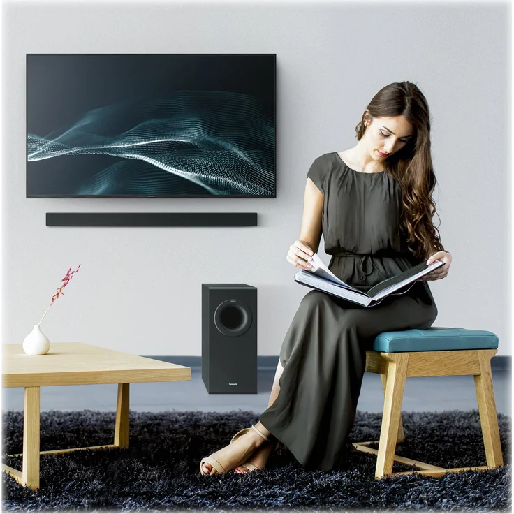 Panasonic SC-HTB496EGK 2.1 Soundbar mit Subwoofer, kabellos/kabelgebunden, geeignet für TV, schwarz  – Bild 11