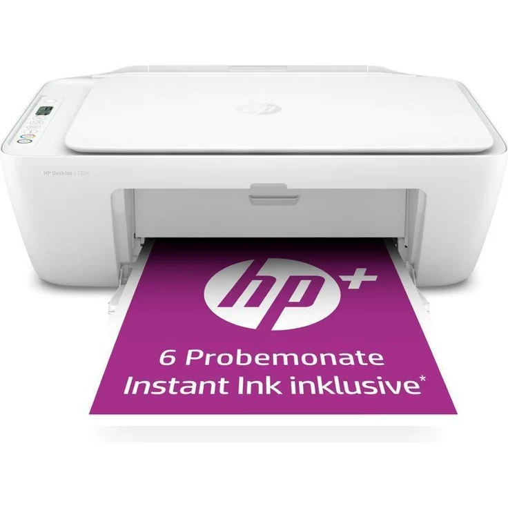 HP DeskJet 2720e (3-in-1) Multifunktionsdrucker - (Tintenstrahl) Farbe, Druckgeschwindigkeit: 7,5 s/w, 5,5 Farbe, Auflösung: 1200 x 1200, WLAN a/, AirPrint, Mobile Print (26K67B) – Bild 6