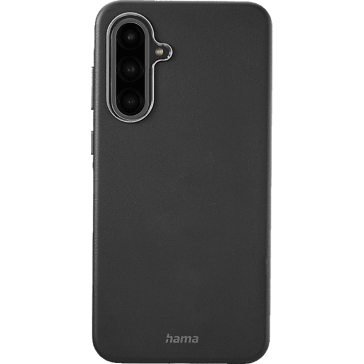 HAMA Premium Backcover für Samsung Galaxy A56, Schwarz – Hochwertiger Handyschutz mit Kantenschutz und Fingerabdruck-resistenter Oberfläche – Bild 1