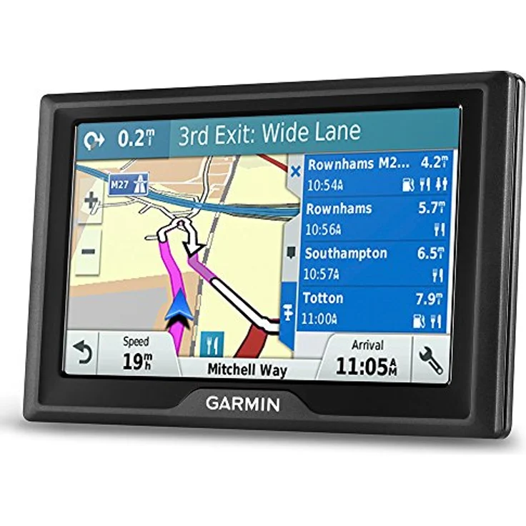 Garmin Drive 51 LMT-S, GPS-Navigationssystem mit 5 Zoll Touchdisplay, lebenslangen Kartenupdates für Europa, Echtzeitverkehrsinformationen und Spurassistent, Schwarz – Bild 4
