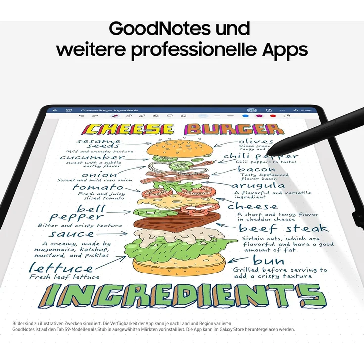 SamsungGalaxy Tab S9+ 512GB 5G beige – Bild 7