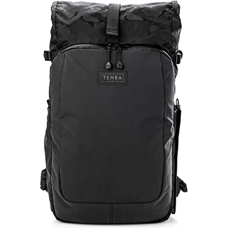 Tenba Fulton v2, Fotorucksack 16L aus Segeltuch in Schwarz/Schwarz Camo für Fotografen und Multimedia-Entwickler – Bild 1
