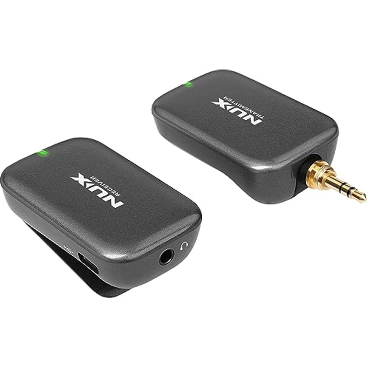 NUX B-7 PSM Wireless In-Ear Monitor System, 24-bit Stereo Audio, geringe Latenz unter 5.5 ms, bis zu 30 Meter Reichweite, Lade-Case inklusive – Bild 4